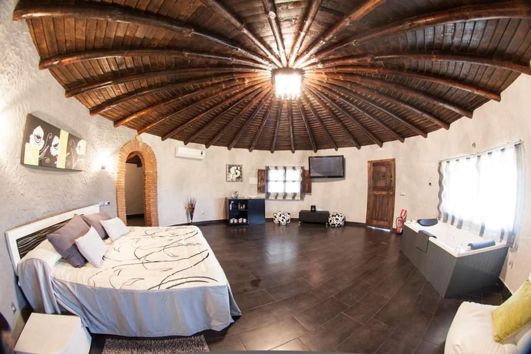 Complejo Rural El Prado Hotel Logrosan Bagian luar foto